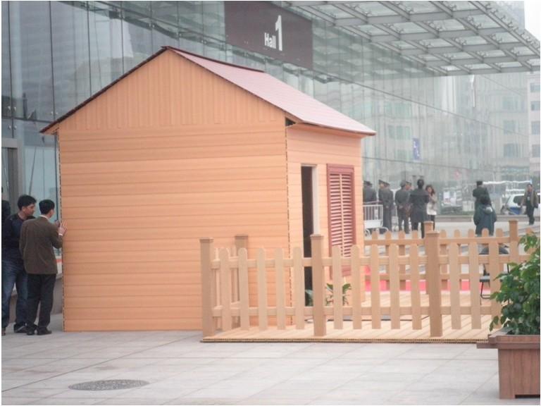 青島黃島區(qū)木塑房屋制造商圖片