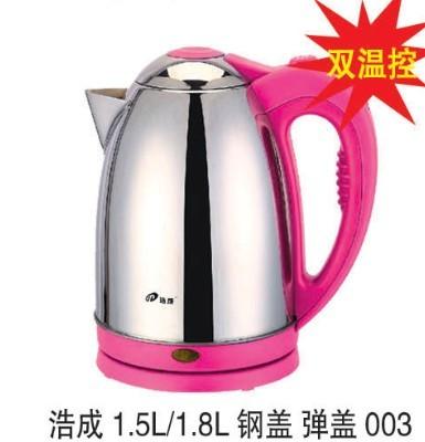 供應(yīng)電熱水壺不銹鋼電水壺批發(fā)1.8L快速
