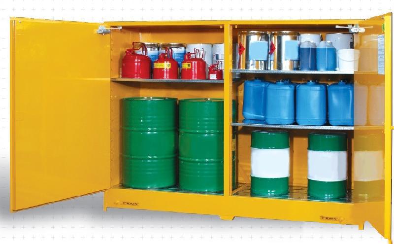 供應(yīng)無(wú)錫賽弗雙門(mén)油桶柜BD201