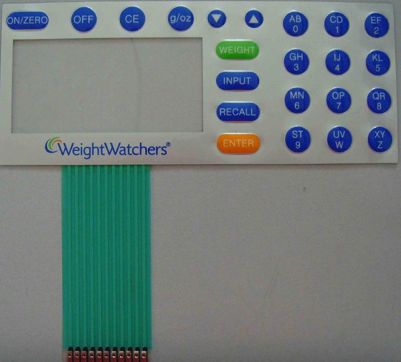 防水防塵薄膜開關(guān)圖片