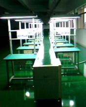 飛機臺型皮帶輸送線工作臺式流水線圖片/飛機臺型皮帶輸送線工作臺式流水線樣板圖 (3)