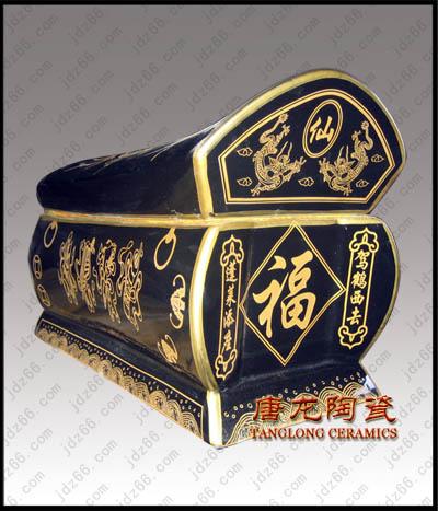 供應(yīng)景德鎮(zhèn)手工陶瓷骨灰盒 殯葬用品陶瓷骨灰盒 景德鎮(zhèn)骨灰盒