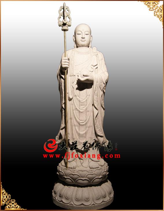 供應(yīng)石雕佛像廠家，石雕地藏王菩薩