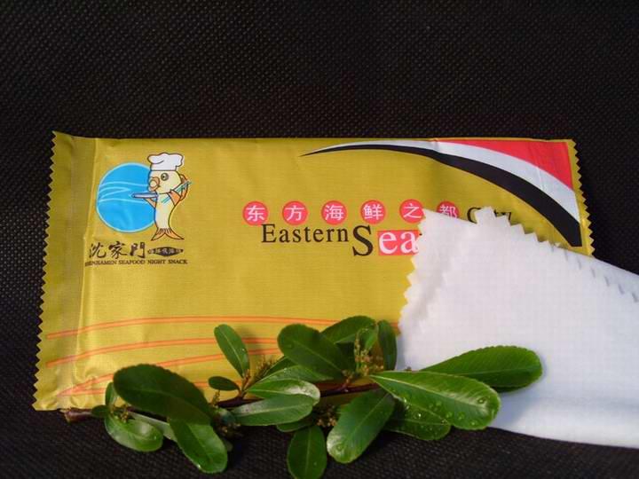 廈門廣告餐用濕巾圖片