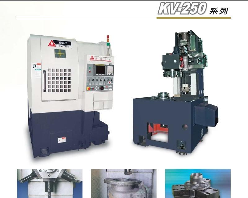 臺灣油機(jī)KV250數(shù)控立車圖片