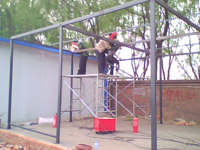 彩鋼房制作安裝圖片/彩鋼房制作安裝樣板圖 (2)