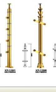 供應(yīng)不銹鋼扁鋼條紋絲立柱廠家在線價(jià)格