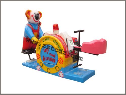 兒童投幣電動蹺蹺板圖片