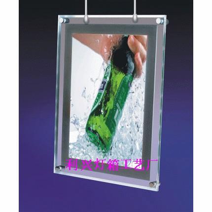雙面水晶燈箱廠家圖片