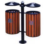 鋼木垃圾桶果皮箱圖片/鋼木垃圾桶果皮箱樣板圖 (2)