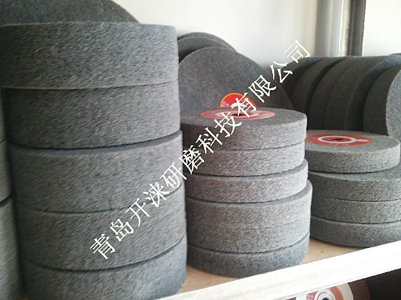 供應(yīng)不銹鋼鋁合金表面拋光拉絲尼龍輪、除毛刺用尼龍研磨拋光輪