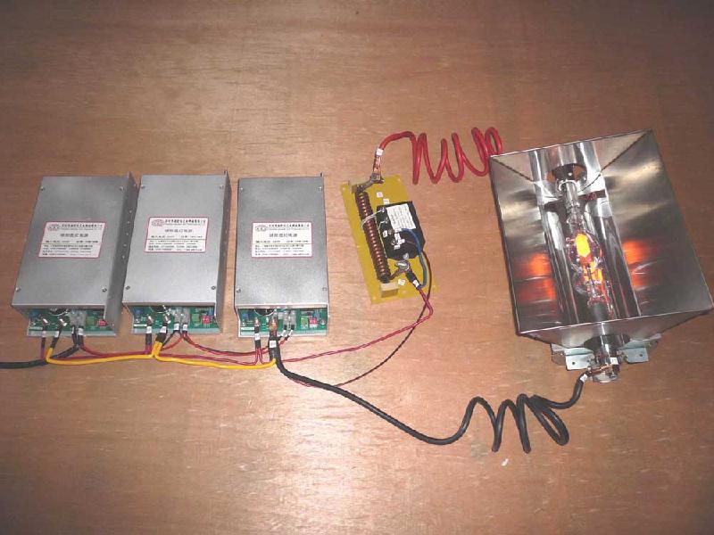 供全套XQ500W球形氙燈，老化試驗燈