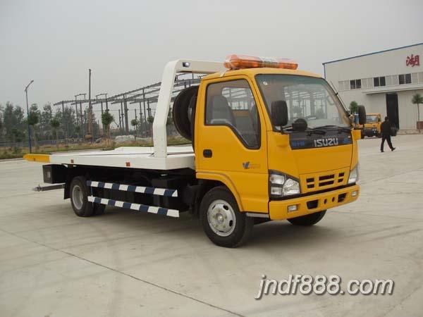供應(yīng)慶鈴國(guó)四平板清障車