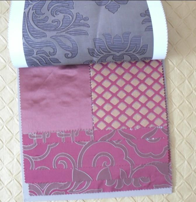 供應(yīng)用于窗簾的摩卡窗簾面料歐式提花面料廠家