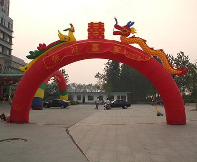 供應(yīng)岳陽充氣拱門彩虹門銷售