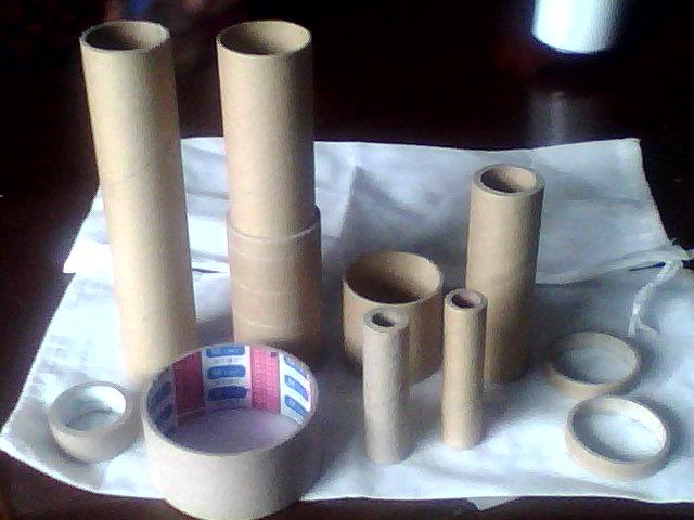 纏繞膜紙管傳真紙紙管圖片