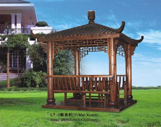 供應(yīng)防腐木涼亭