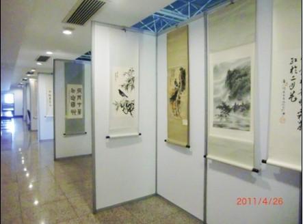 上海展板租赁供应上海展板租赁，书画展板，挂画展板，画展板出租