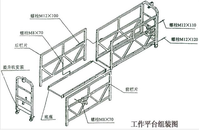 鄂爾多斯電動(dòng)吊籃興安電動(dòng)吊籃圖片