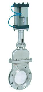 PZ673X氣動(dòng)刀形閘閥