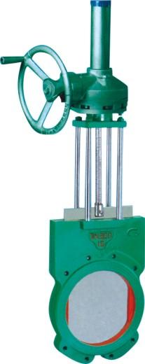 Z573X傘齒傳動(dòng)輪漿液閥圖片