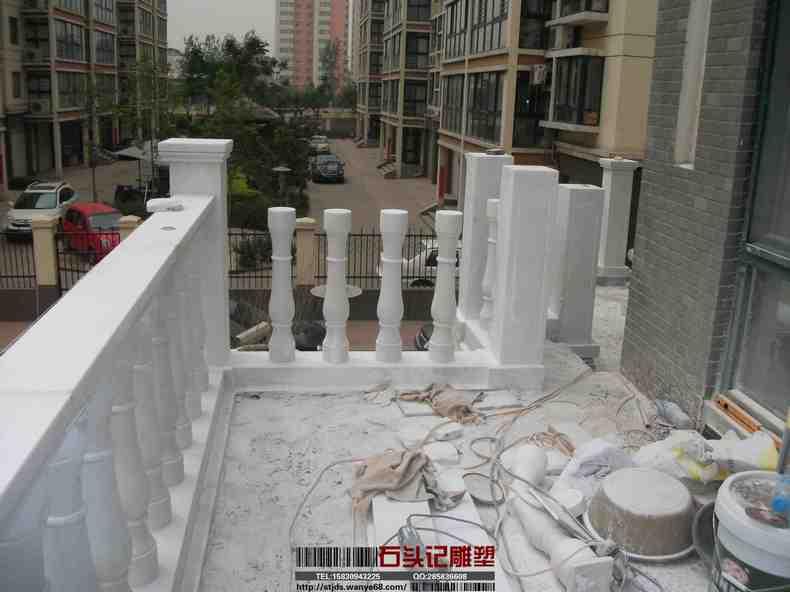 供應(yīng)陽(yáng)臺(tái)柱石雕石頭記雕塑