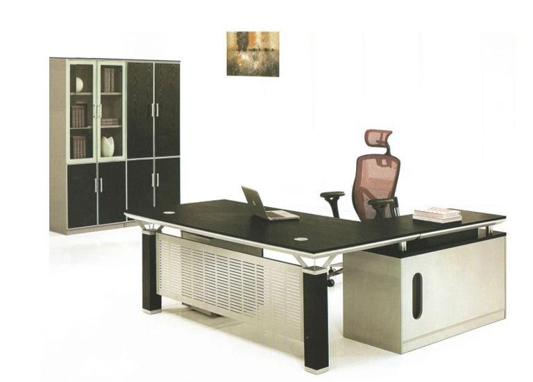 供應(yīng)板式家具推薦G05板式大班臺(tái)，板式家具板式大班臺(tái)廣州佰正廠家推薦