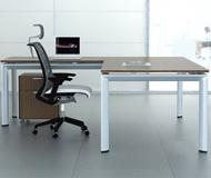 板式家具推薦G78板式大班臺圖片