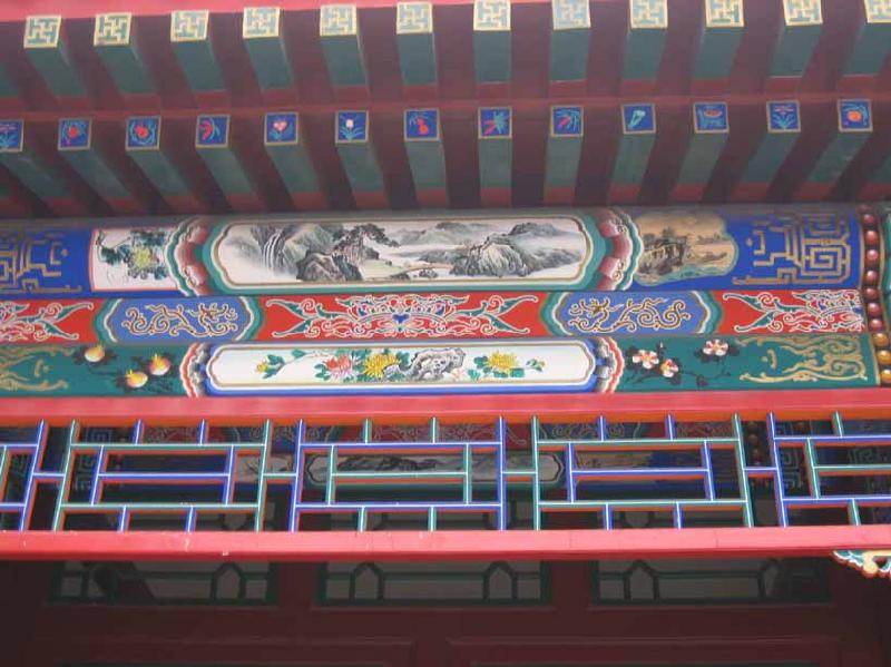 供應(yīng)古代寺廟彩繪