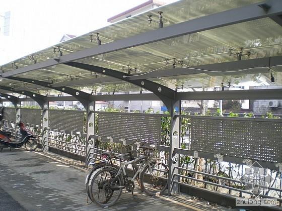 供應(yīng)鋼結(jié)構(gòu)自行車棚雨棚