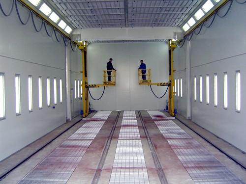 家具烤漆房工業(yè)烤漆房家具噴烤漆房圖片