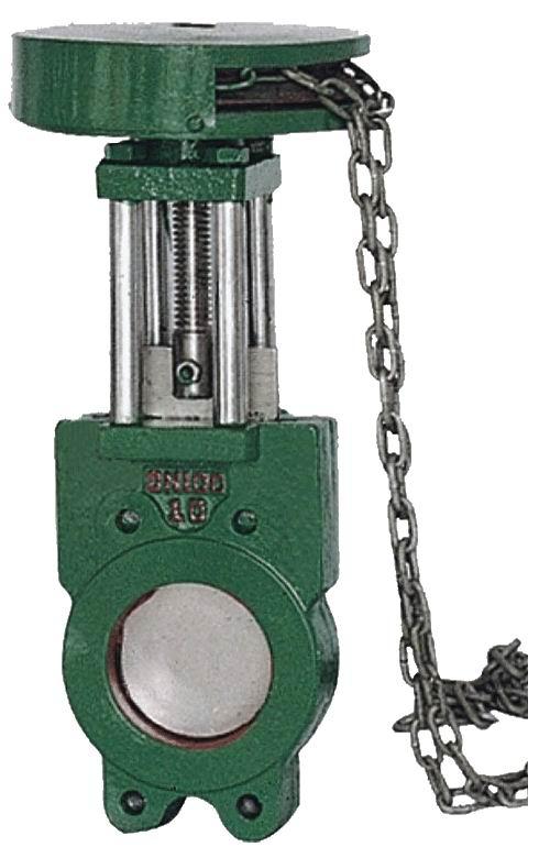 鏈輪式漿液閥圖片