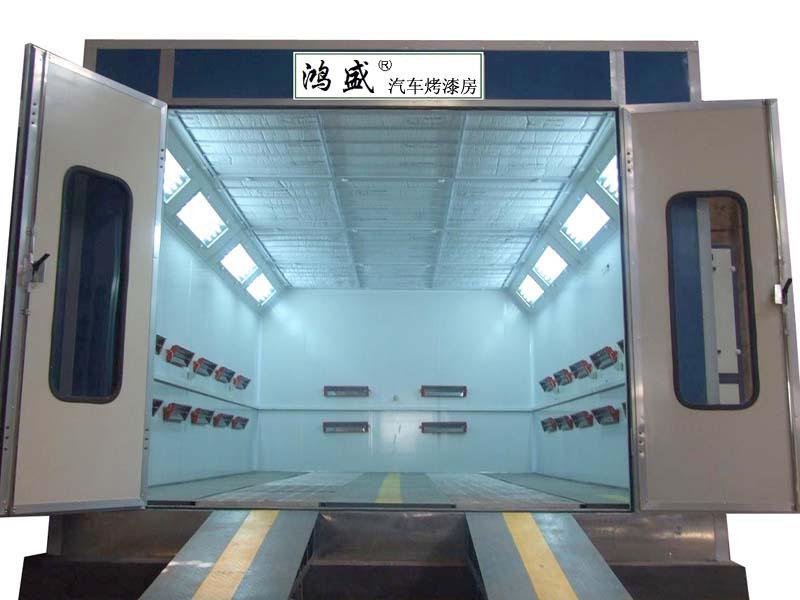 淄博高溫汽車烤漆房圖片