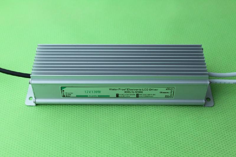 供应LED防水电源12V120W(YL-12120Q)