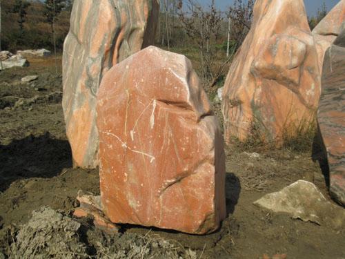 供應(yīng)河南晚霞紅園林石鵝卵石