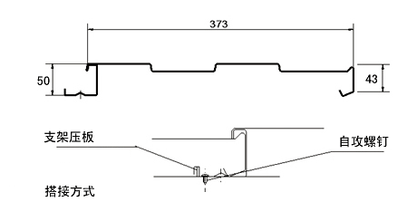 HV-470B屋面暗扣瓦哪里有生產(chǎn)