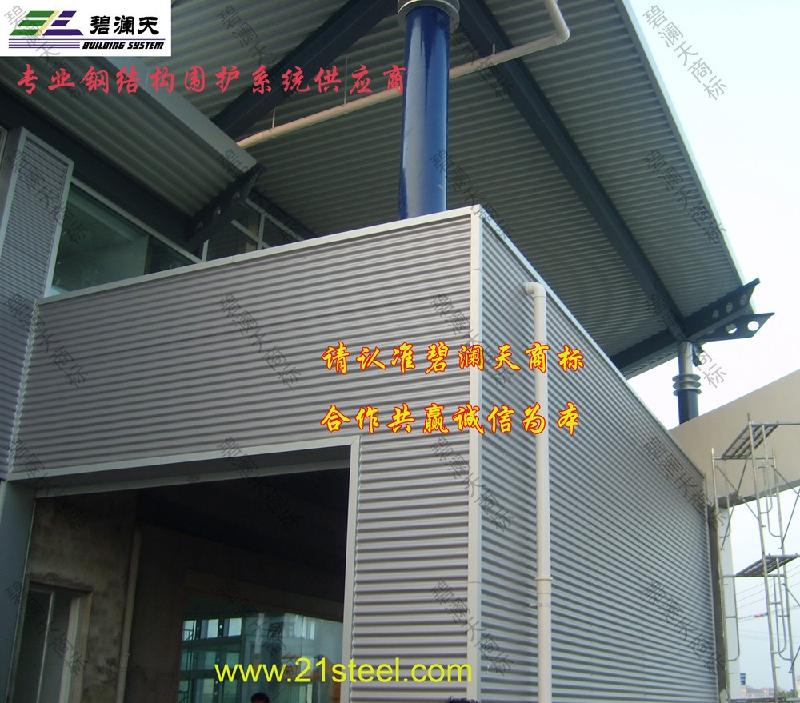 供應(yīng)仿古琉璃彩鋼瓦