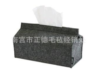紙巾筒 毛氈紙巾抽盒 彩色毛氈紙巾盒 日用紙巾抽筒 工藝廣告禮品