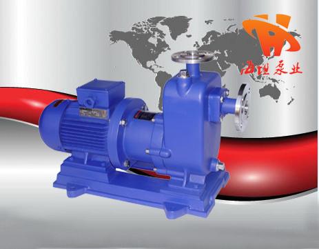 自吸泵原理、自吸泵结构、ZCQ型磁力自吸泵