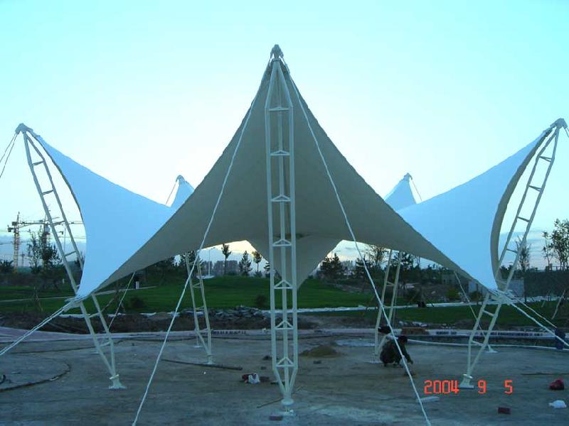 山西張拉膜膜結構制作圖片