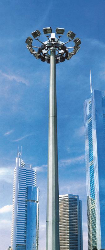 供應25米30米高桿燈燈桿專業(yè)制作