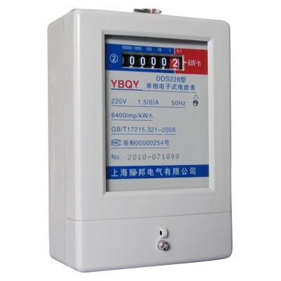 供應(yīng)電表促銷單相電子式普通電能表