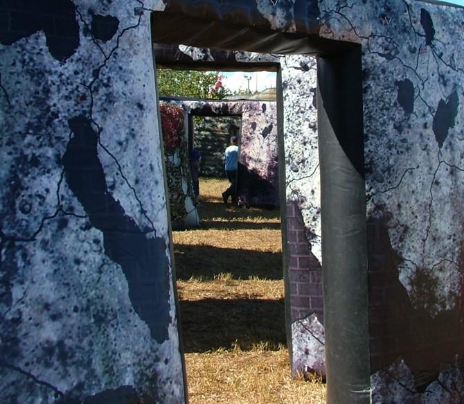 供應(yīng)cs城堡，真人CS掩體，CS墻體