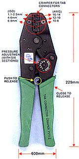 YYT-10台湾有元端子压线钳图片