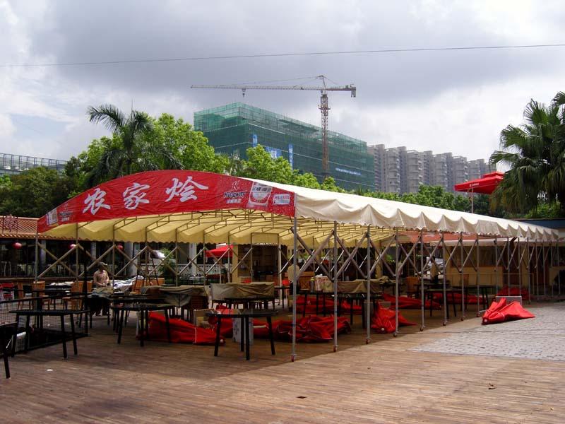 合肥訂制  大型雨棚 活動(dòng)雨棚  伸縮雨棚 折疊雨棚
