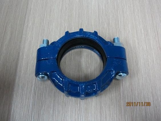 供應(yīng)S11-DN100鑄鐵卡箍 高壓卡箍 管道卡箍 撓性卡箍