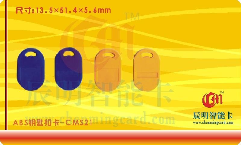 供應(yīng)ABS鑰匙扣卡CMS21號