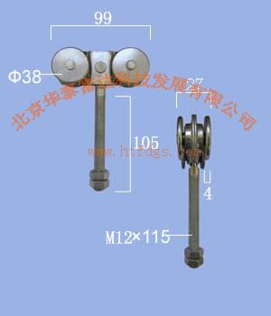 供应工业吊轮吊轨240 工业吊轨平移门 折叠门 侧滑门 联动门图片