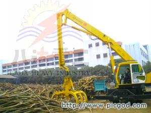 供應(yīng)輪胎式抓鋼機(jī)抓木機(jī)火車卸煤機(jī)喂料