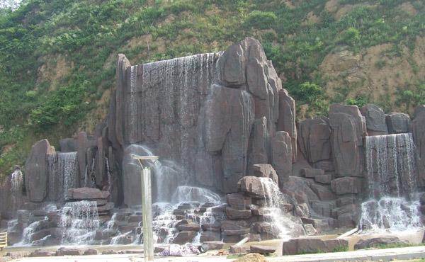 供應(yīng)流水瀑布效果山東人造流水瀑布效果